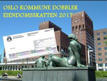 Oslo rådhus avbildet etter innføring eiendosmskatt